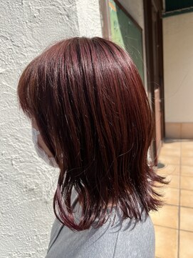 ミーテ(mi:te) チェリーレッドカラー