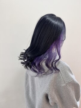 フラム(fulam) インナーカラーパープル