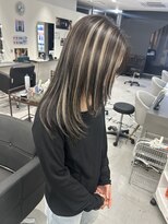 キング 高槻(K!ng) 縮毛矯正髪質改善ハイライトレイヤーカット高槻美容室エクステ