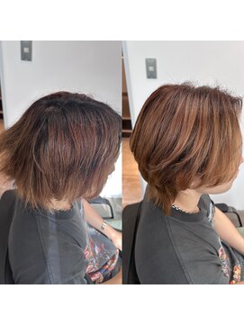 ラムロン(LAMRON) 髪質改善/縮毛矯正/ストレート/メンズ/センターパート/韓国