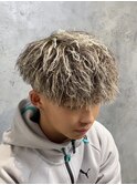 縦落ち ツイストパーマ