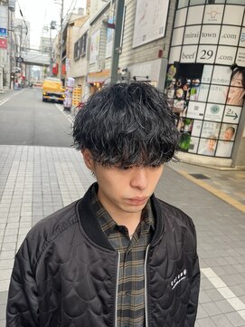 メンズグルーミングナンバーナイン(MEN'S GROOMING NUMBER NINE) 波巻きスパイラル/メンズパーマ/姫路