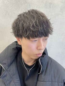 ルースト 西院店(ROOST) 波巻きパーマ/マッシュ/ツーブロック/刈り上げ