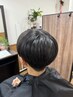【学割U24】学生カット(中学生まで)　1500円