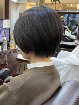 キャラ 池袋本店(CHARA) 広がるクセ毛も解決!!ショートボブ【池袋/ボブ/ショート】