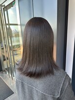 ザザ ZA/ZA 茗荷谷&nbsp;ぷつっとロブスタイル/透明感カラー