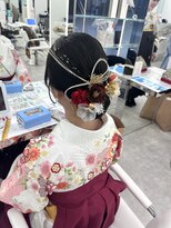 ブラウン(Brown)&nbsp;袴アレンジ♪シニョン