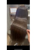 髪質改善ストレート