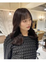 ラボヌール ヘアー エクラ(La Bonheur hair eclat) 暗髪カラー