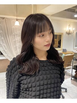 ラボヌール ヘアー エクラ(La Bonheur hair eclat) 暗髪カラー