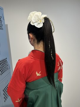 キュエム(Cuem) 【Cuem 諏訪】ヘアセット 卒業式 袴着付け 着物ヘア