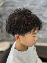 ヘアーアンドビューティーガーデン(HAIR AND BEAUTY GARDEN)&nbsp;波巻きスパイラルパーマツイストパーマセンターパートウルフ