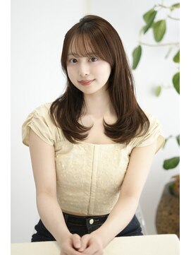 レイリー 原宿 表参道(Rayreee) レイヤーカット/前髪カット/髪質改善/顔周りカット/セミロング