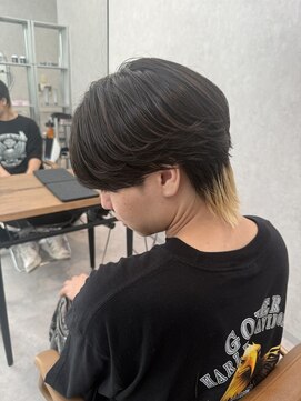 ジーナ 天神(Zina) シースルーウルフ/ニュアンスパーマ/フェザーパーマ