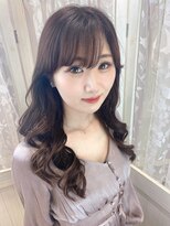 エフエフヘアー(ff hair) ゆるふわスタイル×ブラウン系カラー