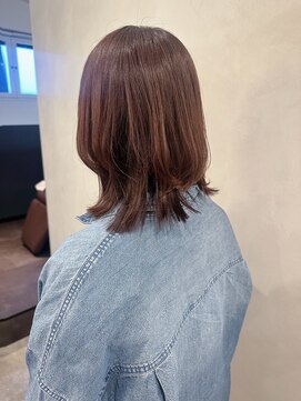 【shima】ナチュラルミディアム/ポイントインナーカラー