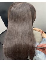 ピリオド 赤坂(Period.) セミロング ショコラカラー 髪質改善 赤坂見附