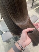 ヨキ(yoki.)&nbsp;オリーブベージュ× URUGAMI ☆髪質改善