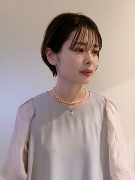 カンナ オーガニック ヘアデザイン(CANNA ORGANIC & HAIR DESIGN) 上品ショートボブ