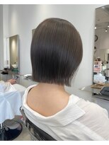 ローヴ 梅田(L'aube)&nbsp;髪質改善 切りっぱなしボブ 大人ボブ タッセル 