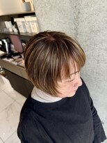 スウィープ 平尾(sweep) 大人ショート/白髪ぼかしハイライト/白髪ぼかし