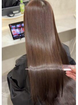 ホワイト(WHITE) ロング美髪矯正◎