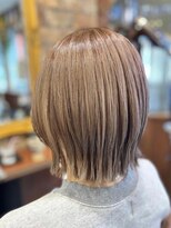 ベルヘアー あびこ店(Belle hair)&nbsp;明るめミルクティーベージュ