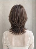 ハッシュカット×ミルクティーベージュ