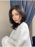 【ミディアムレイヤー×髪質改善トリートメントで多幸感ヘア】