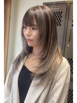 リフル 八王子(RIFULL) ハイライト　バレイヤージュ　脱白髪染め　レイヤー　髪質改善
