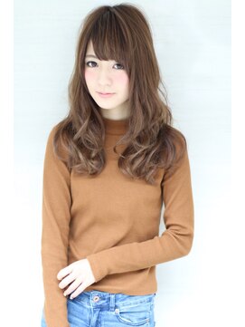 オーロ 武庫之荘店(ORO) 大人かわいいセミロングヴェールウェーブ