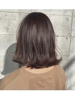 ラフ 原宿(L.a.a.g.f harajuku)&nbsp;マロンベージュ ミディアム＠原宿