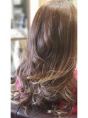 巻き×シルバーベージュ ☆かき上げ☆