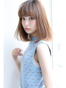 ロゼ 六甲道(ROSE) 【Rose/六甲道】ベージュカラー＿切りっぱなしボブ★★