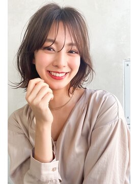 エース (ACE) ACE  小顔カット×ラフウェーブ