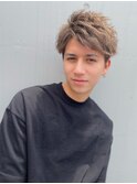束感アップバングツーブロック