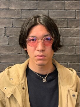 グリーディーフォックス 代々木(Greedy FOX) かき上げヘア/サイドパート/韓国マッシュ/フェードカット/代々木