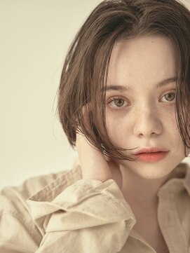 エンタク 新宿(enntaku) ボブ/カーキグレージュ/マッシュショート/大人かわいい[新宿駅]