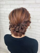 ヘアーセットサロン ピンキー(Hairset Salon Pinky) Pinky..編み込みアレンジ