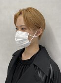 ハイトーン×耳掛けショート/マッシュ/ハンサムショート/梅田