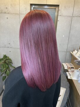 ラグズ 茅ヶ崎(LAGUZ) 真・透潤感 ガーネットピンク×Xtreatment