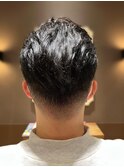 しっかり刈り上げ