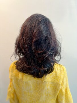 ピュアソウル(Pure Soul) 40代大人女性に大人気！ディープパープル×ツヤ感カラー[渋谷]