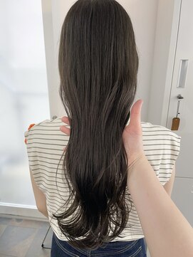 イコ 表参道原宿(ico) オリーブグレージュ イルミナカラー ロングヘア