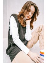 ドットハリス(.Hallis)&nbsp;大人かわいい/小顔/ミディアムレイヤー/20代30代40代