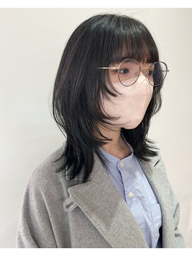 ニコフクオカヘアーメイク(NIKO Fukuoka Hair Make) 【NIKO】ウルフカット/レイヤーカット/ミディアム/ウルフヘア