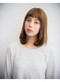 【shiomi H】ショートバングストレートlob