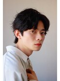 MEN’S HAIR マッシュパーマアッシュブラックカルマパーマ