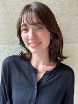 ビュートリアム265(BEAUTRIUM 265) ◎ミディアム/くびれレイヤー/レイヤーカット/顔周りカット/銀座