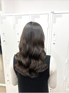 イオエ 岡本(ioe) イメチェン/フルバング/レッドブラウン/デジタルパーマ